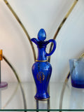 Cobalt Blue Avon Decanter